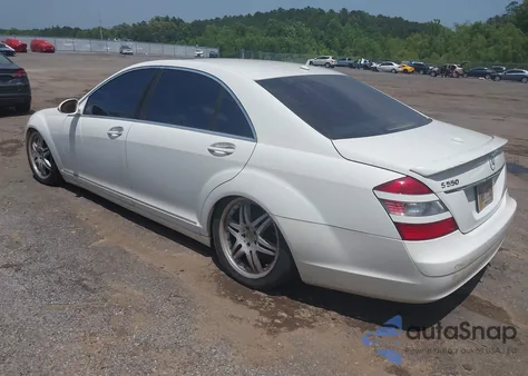 2007 Mercedes-Benz S 550 from USA, damaged, VIN WDDNG71X47A051470